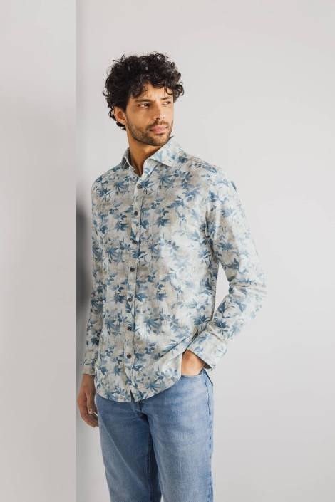 State of Art shirt ls print struc